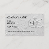 Visitekaartje van schilder (Achterkant)