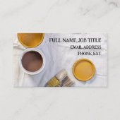 Visitekaartje van schilder (Voorkant)