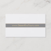 Visitekaartje van schildpad (Achterkant)