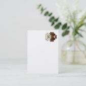 Visitekaartje van Schotse Rite (Staand voorkant)