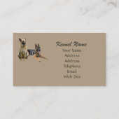 Visitekaartje van Shepherd Buddies (Achterkant)