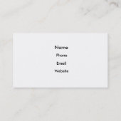 visitekaartje van Solar Panel Company (Achterkant)