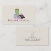 Visitekaartje van spa's en salon (Voorkant / Achterkant)