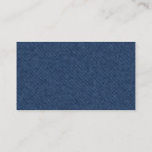 visitekaartje van spijkerbroek (Achterkant)