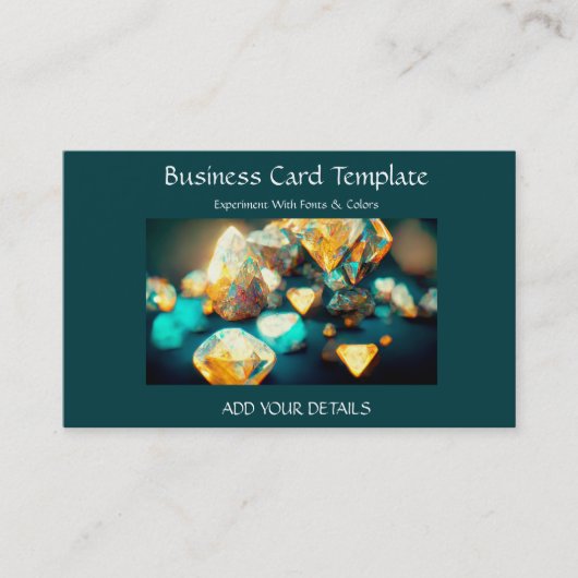 Visitekaartje van steenkool voor het genezen van k (Voorkant)