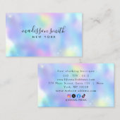 visitekaartje van steenslag (Voorkant / Achterkant)