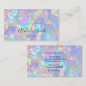 visitekaartje van steenslag (Voorkant / Achterkant)