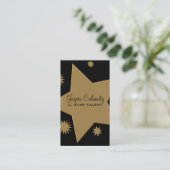 Visitekaartje van sterren en sterren (Staand voorkant)