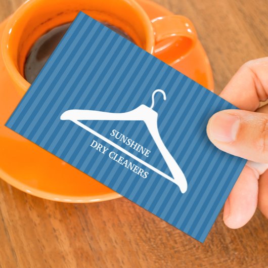 Visitekaartje van stomerijreiniger