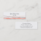 Visitekaartje van Stripe Roze (Voorkant / Achterkant)
