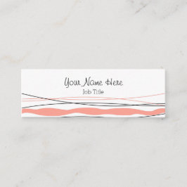 Visitekaartje van Stripe Roze