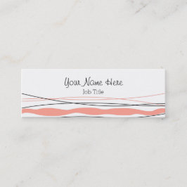 Visitekaartje van Stripe Roze