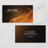 visitekaartje van stromende zijderupsen (Voorkant / Achterkant)