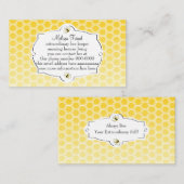 Visitekaartje van suikerbieten (Voorkant / Achterkant)