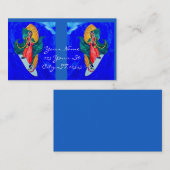 Visitekaartje van surfheiligen (Voorkant / Achterkant)