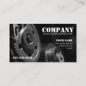 Visitekaartje van tandwielen (eenzijdig) (Voorkant)