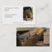 Visitekaartje van Thoroughbred Horses (Voorkant / Achterkant)