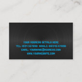 Visitekaartje van transportbedrijf (Achterkant)