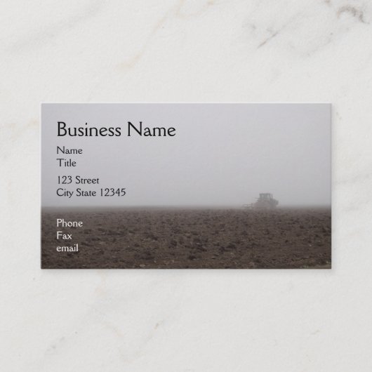 Visitekaartje van trekkers (Voorkant)