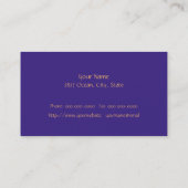 Visitekaartje van tropische vogelsoorten van het P (Achterkant)