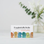 Visitekaartje van twistgaren, hankbreinnaalden (Staand voorkant)