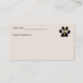 Visitekaartje van uw foto (Achterkant)