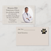 Visitekaartje van uw foto (Voorkant / Achterkant)