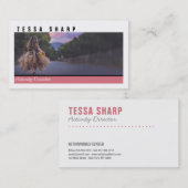 Visitekaartje van uw foto Custom Sjabloon Art (Voorkant / Achterkant)