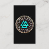 Visitekaartje van Valknut (Voorkant)