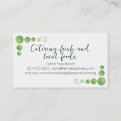 visitekaartje van veenpeuterkeuken (Achterkant)