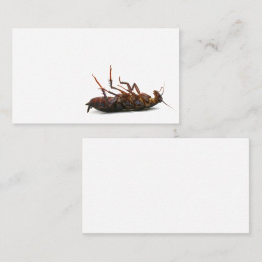 Visitekaartje van verdeler (Voorkant / Achterkant)