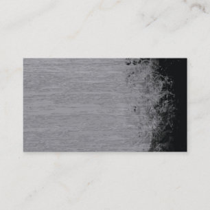 visitekaartje van vergruid metaal