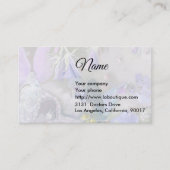 Visitekaartje van verse en blauwe gordels (Voorkant)