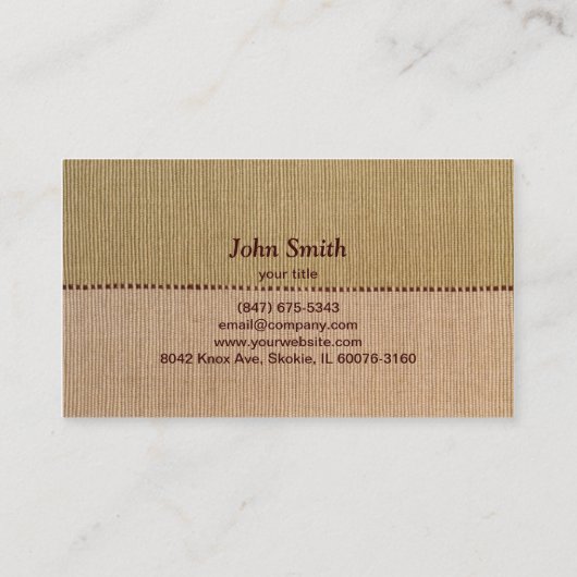 Visitekaartje van vinylplaat en natuur (Achterkant)