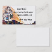 Visitekaartje van vleesschapen (Voorkant / Achterkant)