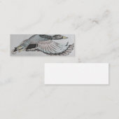 Visitekaartje van vliegende eenden, Mallard-eenden (Voorkant / Achterkant)