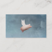 visitekaartje van vliegende varkens (Voorkant)