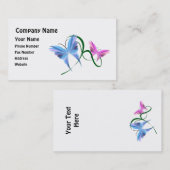 Visitekaartje van vlinder (Voorkant / Achterkant)