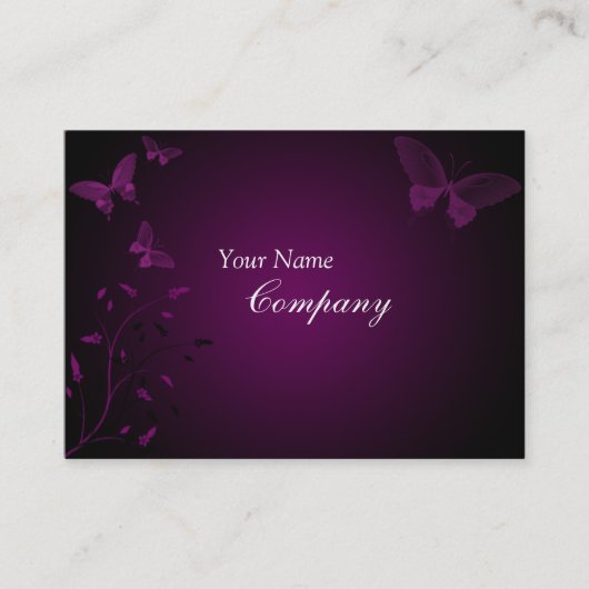 Visitekaartje van vlinder (Voorkant)