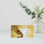 Visitekaartje van vlinder (Staand voorkant)