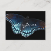 Visitekaartje van vlinder (Achterkant)