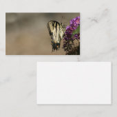 Visitekaartje van vlinder (Voorkant / Achterkant)