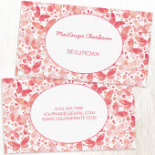 Visitekaartje van vlinder