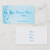 Visitekaartje van vlinder (Voorkant / Achterkant)