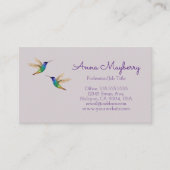 Visitekaartje van vogels (Voorkant)