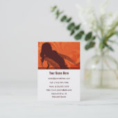 Visitekaartje van voorstadszonsstijdprofiel (Staand voorkant)