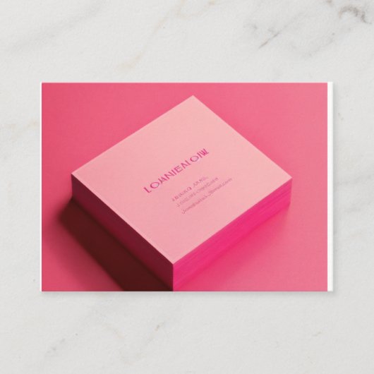 visitekaartje van vrouw coach contactkaartje (Voorkant)