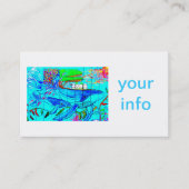 visitekaartje van walvissen (Voorkant)