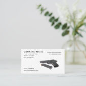 Visitekaartje van wapenhandelaar (Staand voorkant)