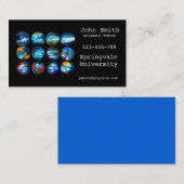 Visitekaartje van wetenschapsleraar (Voorkant / Achterkant)